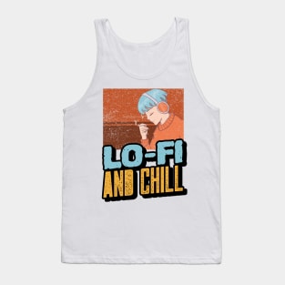 Lo-fi and Chill Anime Mix Tank Top